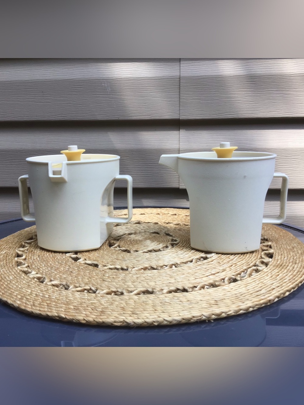 Vintage 70’s Tupperware Sugar & Creamer Set